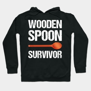 Vintage Wooden Spoon Survivor Hoodie